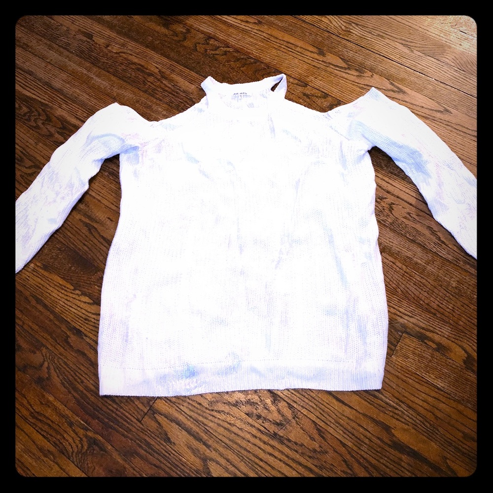 Rue 21 open shoulder sweater size 1x.